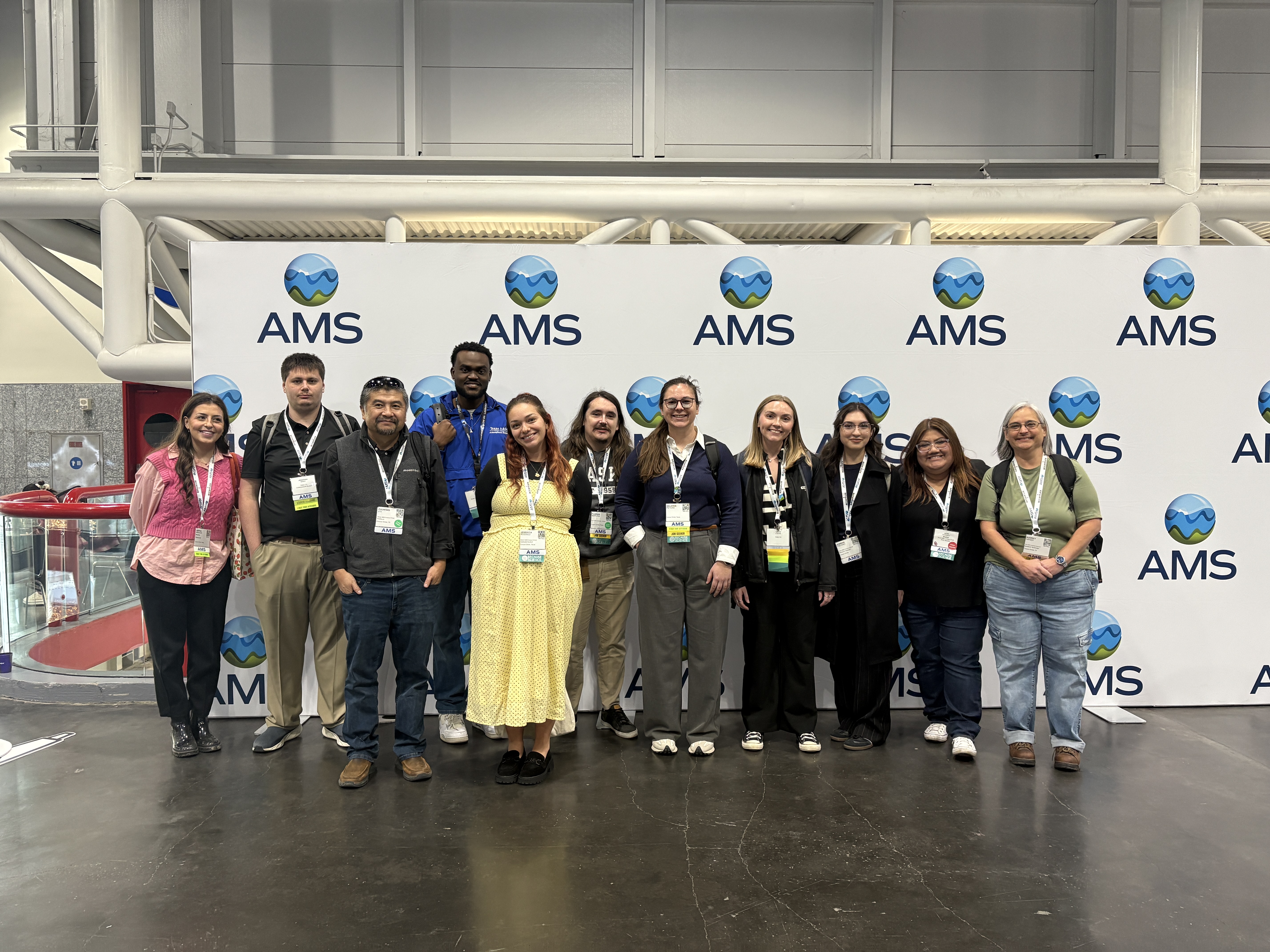 Texas A&M University-Corpus Christi students and faculty at the AMS Annual Meeting