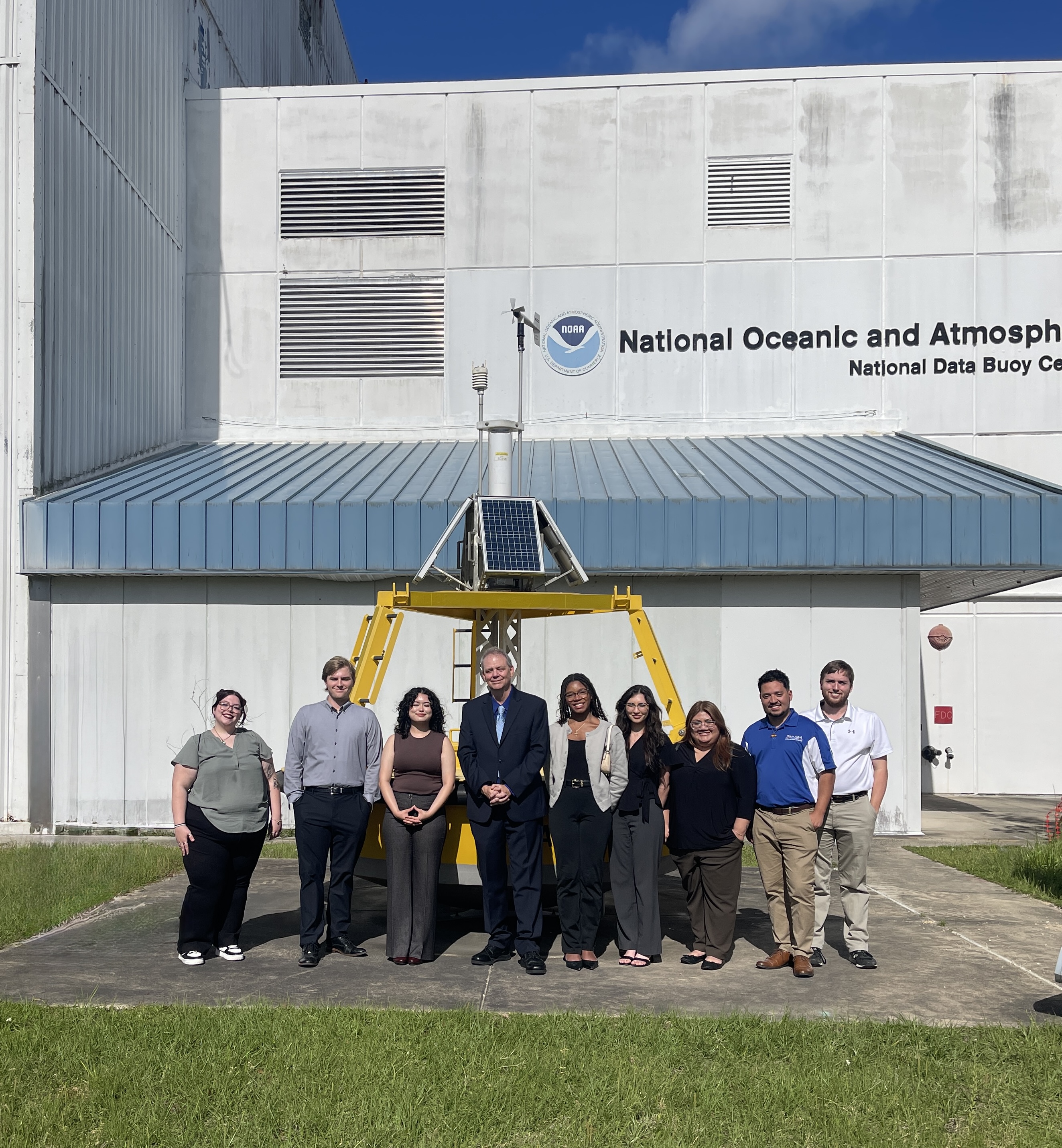 TAMUCC Undergraduates students, faculty and staff visted Stennis Space Station and the National Data Bouy Center in Mississippi in 2026